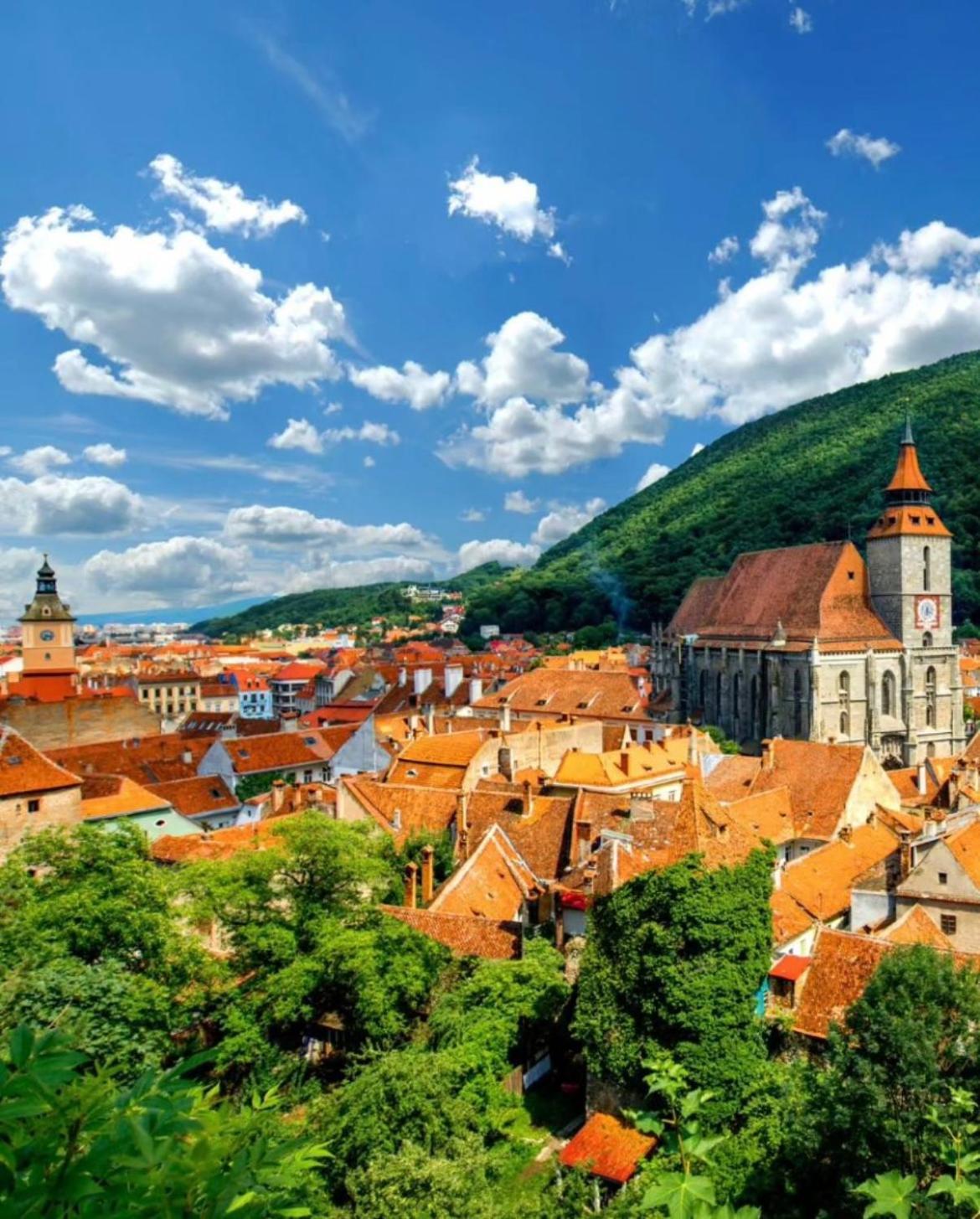 Appartamento Tree House-Old Town Braşov Esterno foto